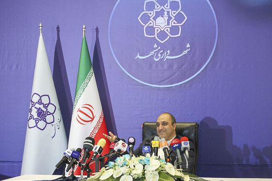 چهارمین نشست خبری محمدرضا کلائی شهردار مشهد