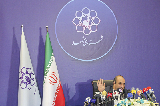 چهارمین نشست خبری محمدرضا کلائی شهردار مشهد