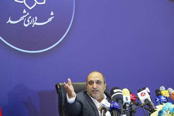 چهارمین نشست خبری محمدرضا کلائی شهردار مشهد