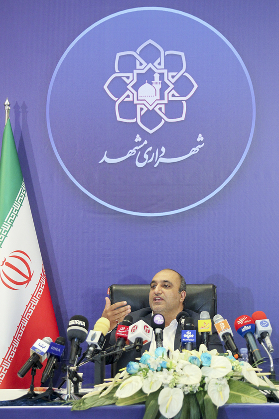 چهارمین نشست خبری محمدرضا کلائی شهردار مشهد