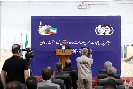 بهره برداری از جاده بهسازی شده بهشت رضوان