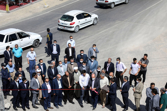 بهره برداری از جاده بهسازی شده بهشت رضوان