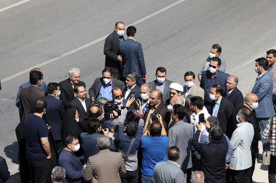 بهره برداری از جاده بهسازی شده بهشت رضوان