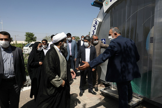 بهره برداری از جاده بهسازی شده بهشت رضوان