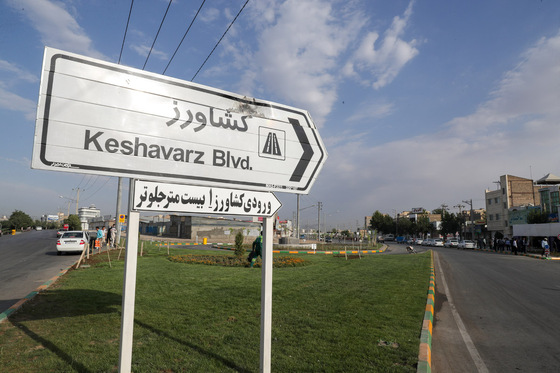 افتتاح بلوار کشاورز