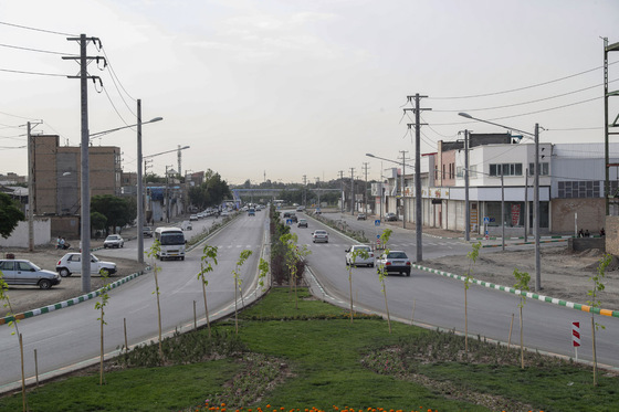 افتتاح بلوار کشاورز