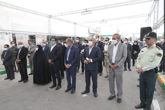 افتتاح بلوار کشاورز