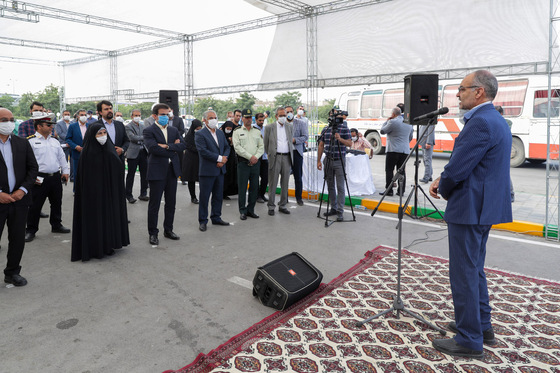 افتتاح بلوار کشاورز
