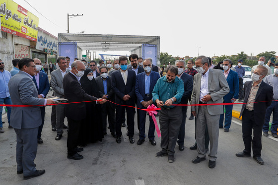 افتتاح بلوار کشاورز