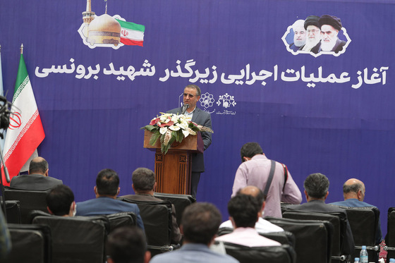 آغاز عملیات اجرایی احداث زیرگذر شهید برونسی در مشهد‎