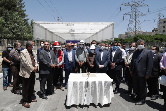 آغاز عملیات اجرایی احداث زیرگذر شهید برونسی در مشهد‎