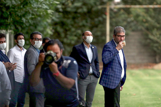 معارفه سهراب بختیاری زاده سرمربی جدید تیم فوتبال شهرخودرو 