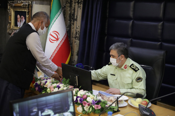 آیین افتتاح هتل آرمان مشهد با حضور شهردار مشهد و فرمانده ناجا