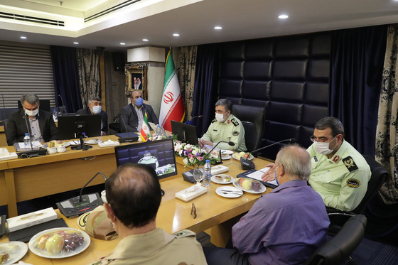 آیین افتتاح هتل آرمان مشهد با حضور شهردار مشهد و فرمانده ناجا