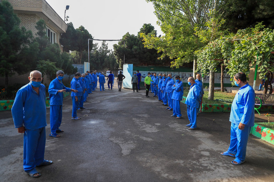ورزش صبحگاهی با یادآوران رشادت