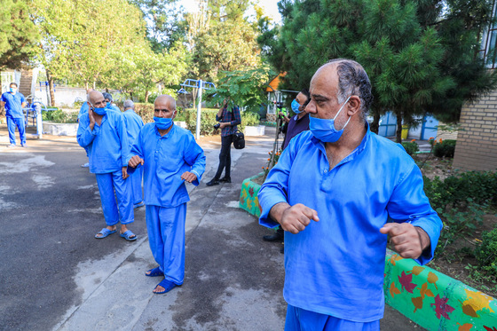 ورزش صبحگاهی با یادآوران رشادت