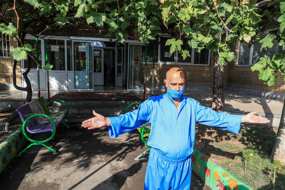 ورزش صبحگاهی با یادآوران رشادت