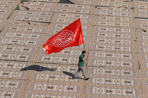 آماده سازی استادیوم تختی مشهد برای برگزاری سوگواری حضرت سید الشهدا (ع)