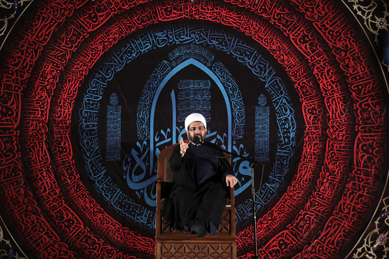 عزاداری شب دوم محرم در کوه پارک مشهد