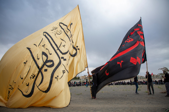 خیمه سوزان عصر عاشورا در قاسم آباد