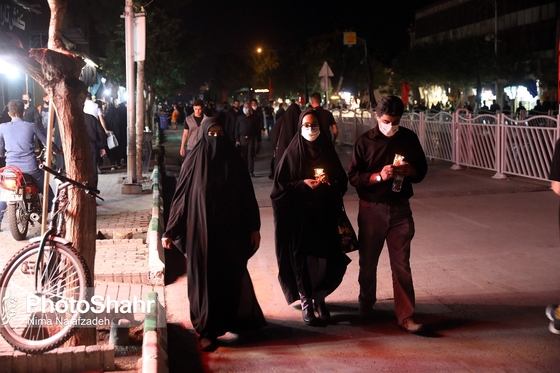 برگزاری آئین شام غریبان حسینی در مشهد