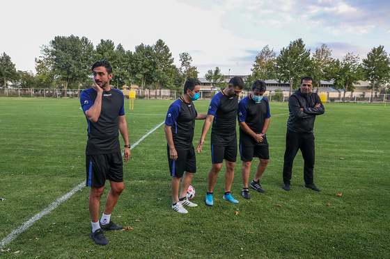 مراسم معارفه سید مهدی رحمتی به عنوان سرمربی شهر خودرو