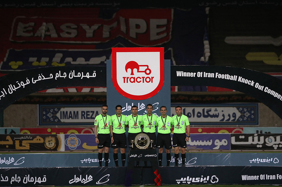 جشن قهرمانی تراکتورسازی در جام حذفی لیگ برتر