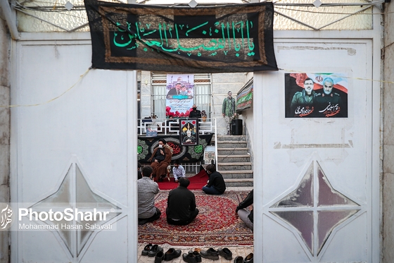 برپایی مجالس روضه مقابل منازل خانواده شهدا