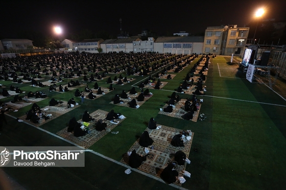 عزاداری شب چهارم محرم در ورزشگاه تختی