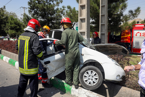 سانحه شدید رانندگی در بزرگراه شهید سلیمانی