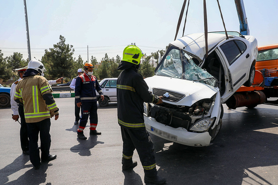 سانحه شدید رانندگی در بزرگراه شهید سلیمانی