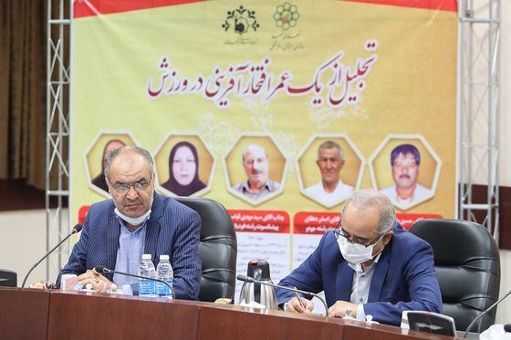 تجلیل از پیشکسوتان ورزشی خراسان رضوی در شورای اسلامی شهر مشهد‎