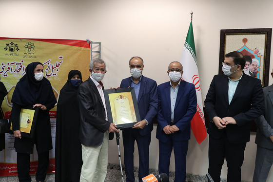 تجلیل از پیشکسوتان ورزشی خراسان رضوی در شورای اسلامی شهر مشهد‎