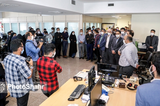 بازدید شهردار مشهد از روزنامه شهرآرا