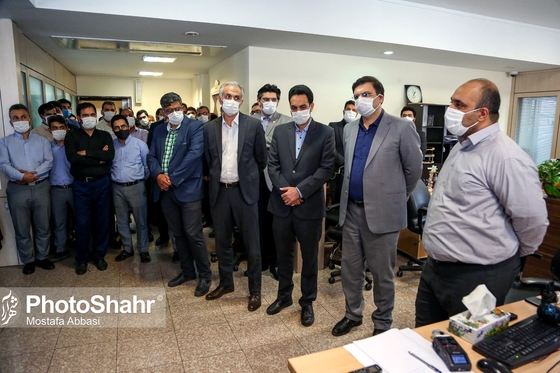 بازدید شهردار مشهد از روزنامه شهرآرا