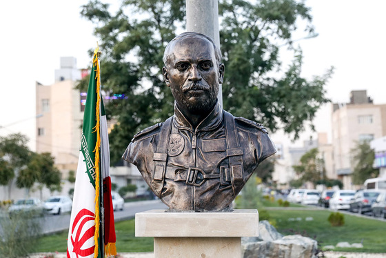 رونمایی از سردیس شهید ابراهیم فخرایی‎
