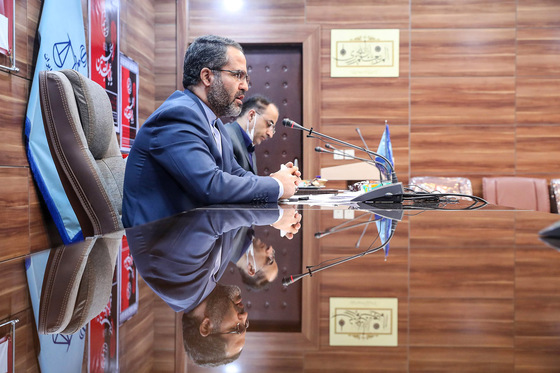 نشست خبری سرپرست دادسرای ناحیه ٦ مشهد