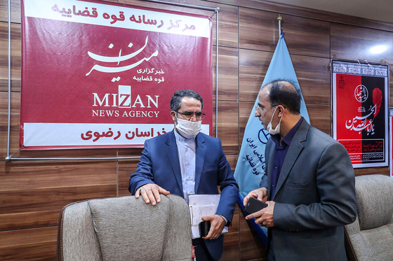 نشست خبری سرپرست دادسرای ناحیه ٦ مشهد