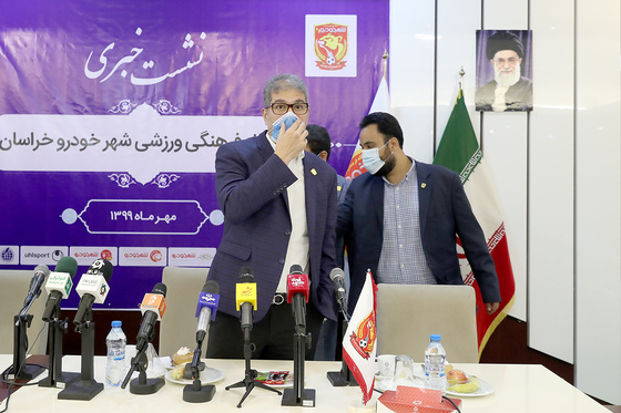 نشست خبری باشگاه فرهنگی و ورزشی شهرخودرو مشهد