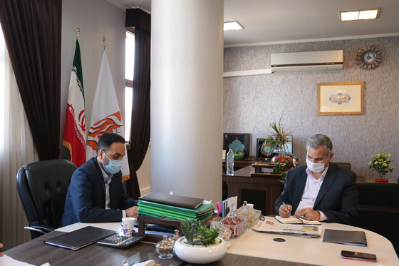 بازدید رئیس کمیسیون اقتصادی شورای شهر مشهد از مؤسسه شهرآرا