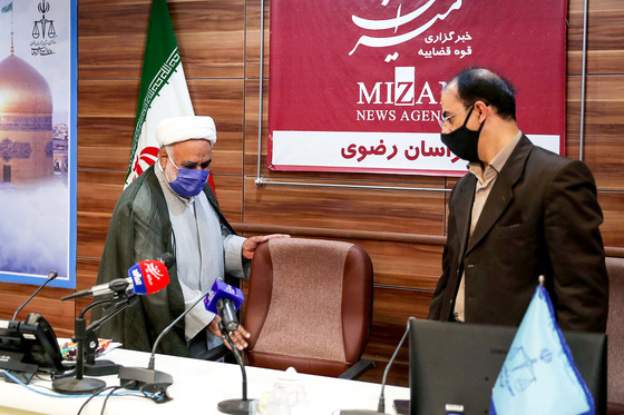 نشست خبری سرپرست مجتمع قضایی خانواده در مشهد‎