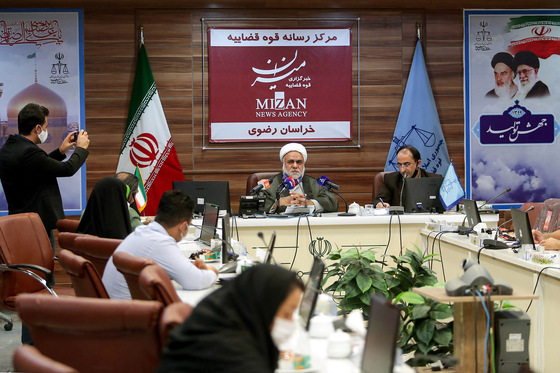 نشست خبری سرپرست مجتمع قضایی خانواده در مشهد‎