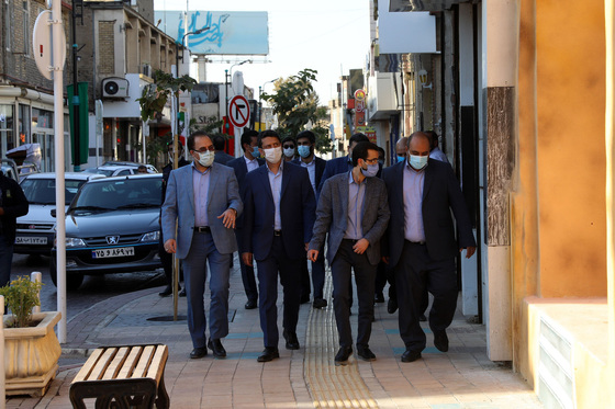 افتتاح مسیر تشرف به حرم مطهر رضوی از بازارچه سراب