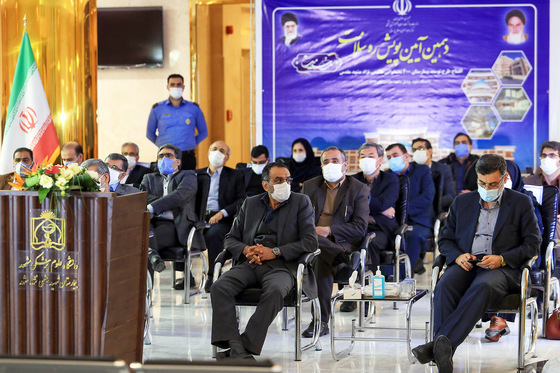 افتتاح ویدیو کنفرانسی بیمارستان ۴۰۰ تختخوابی توسط رییس جمهور در مشهد‎