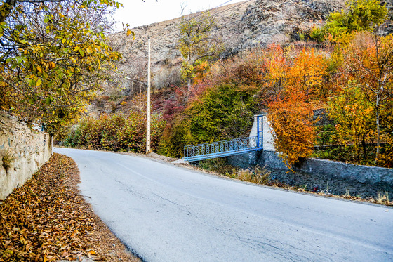 طبیعت پاییزی ییلاقات مشهد