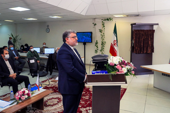 افتتاح ویدئو کنفرانسی نخستین واحد بخار نیروگاه فردوسی مشهد توسط رئیس جمهور