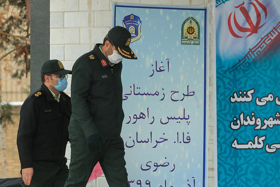 مراسم آغاز طرح زمستانی پلیس راه خراسان رضوی