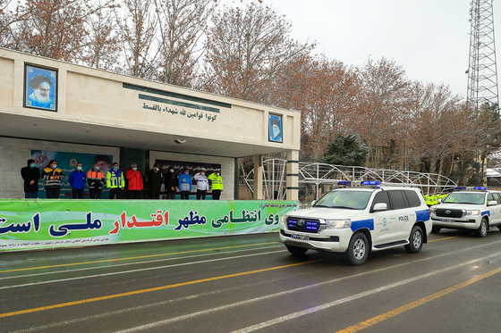 مراسم آغاز طرح زمستانی پلیس راه خراسان رضوی