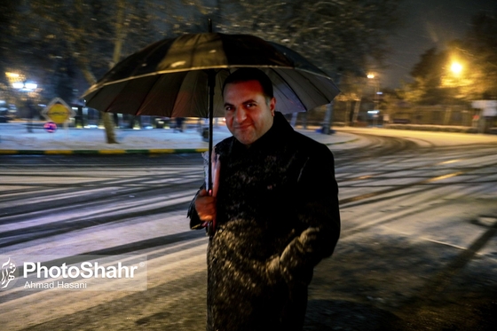 شب برفی مشهد
