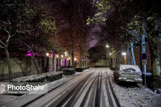 شب برفی مشهد